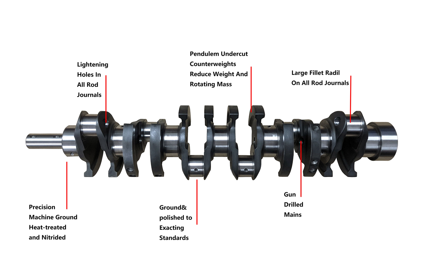 For Civic B16A Crankshaft